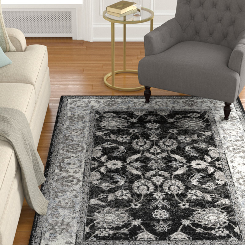Tapis d'intérieur traditionnel Honig, Rectangle 8 pi 9 po x 11 pi 9 po