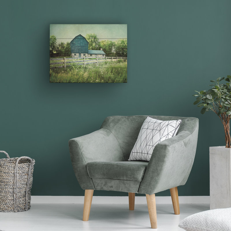 «Elizabeth Blissful Country III» par Elizabeth Urquhart, L 16 po x H 12 po