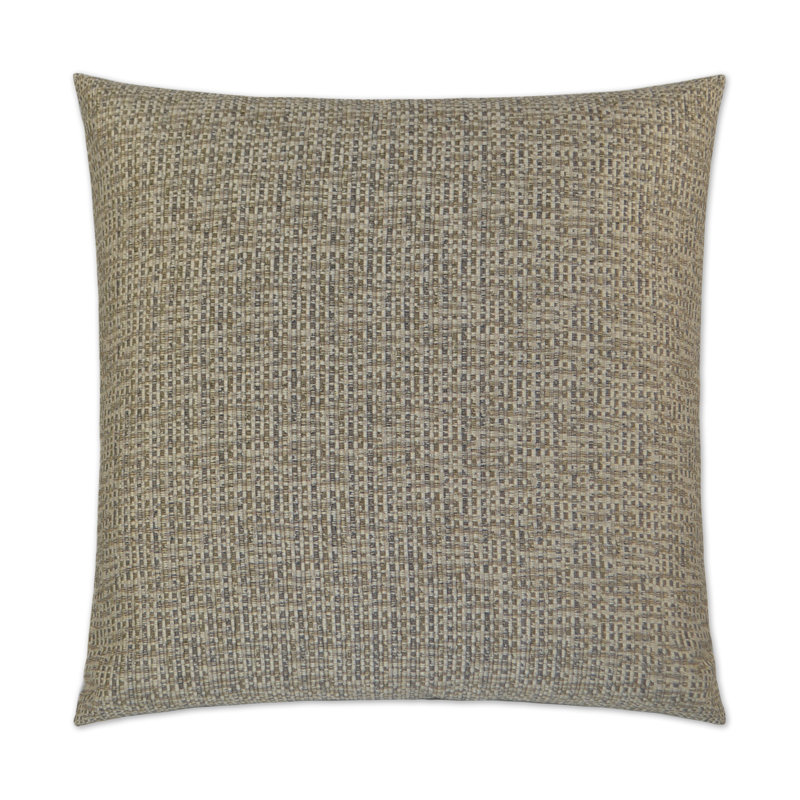 Riad Pillow Cover & Insert, Travertine, Square 24"