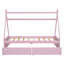 Lit plateforme avec deux tiroirs House-860374365
