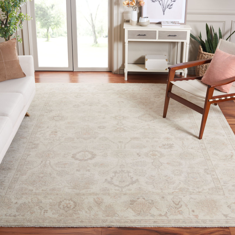 Rectangle Wool Area Rug, Rectangle 9' x 12'