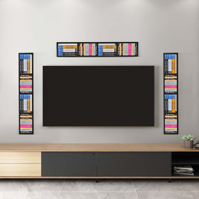 Metal Wall Mounted Media Storage