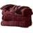 Sunbeam Queen Size Electric Heated Microplush Blanket In Garnet With Dual Digital Display Controllers – Ultra-soft, Machine Washable, 10 Heat Settings