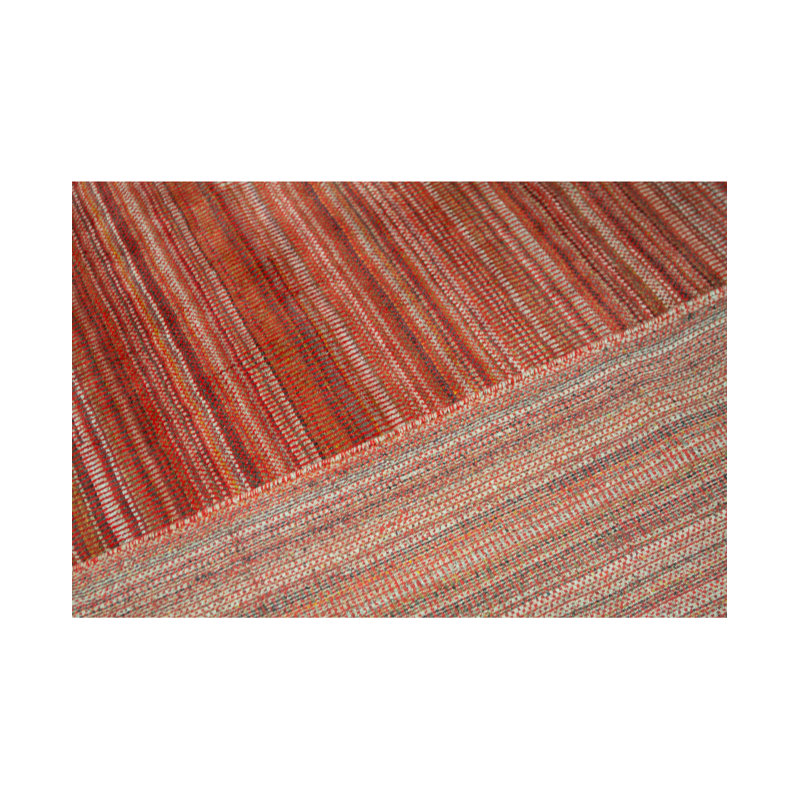 Hand-Knotted High-Quality Red Area Rug