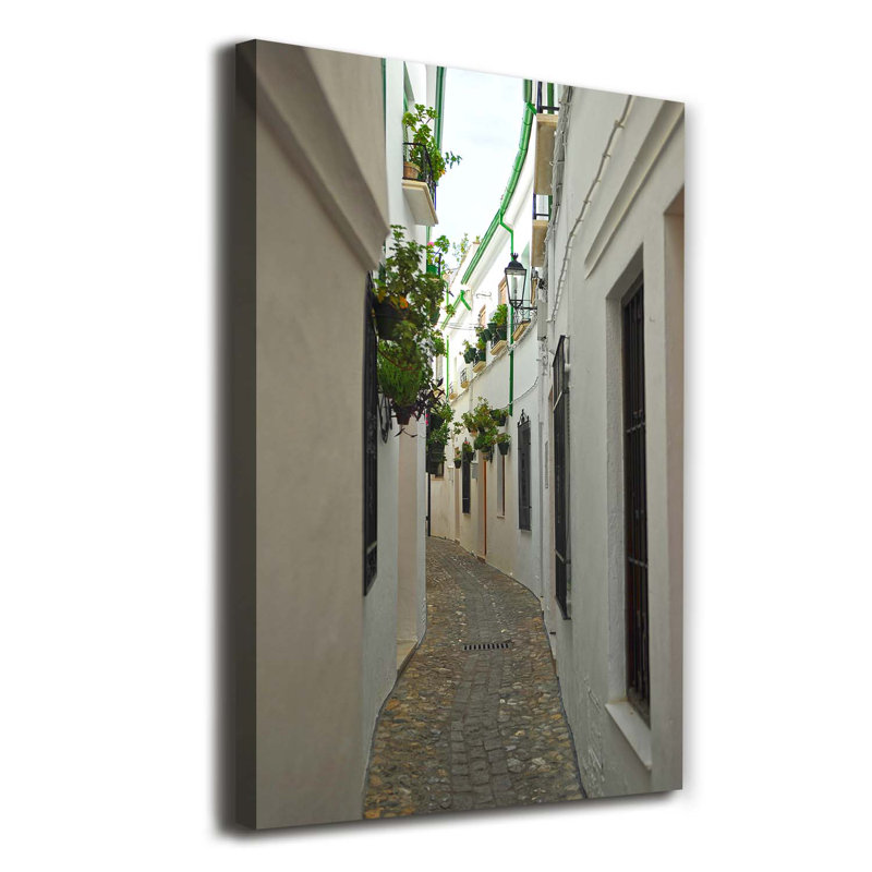 Streets Of Andalusia - Wrapped Canvas Print