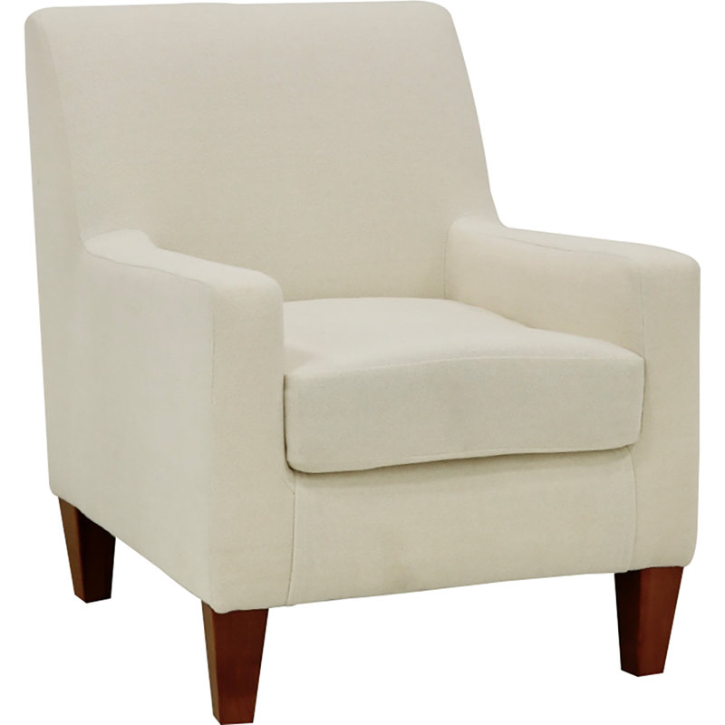 25" W Armchair, Chloe Ice 100% Polyester