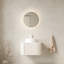 Meuble-lavabo en bois massif rayé 24 po avec lavabo Dina-2075081576
