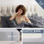 Ensemble d'édredon plissé avec draps Bed-in-a-Bag-103134063-103134057