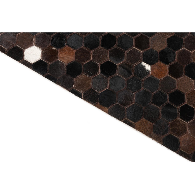 Tapis brun foncé Isidore