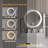 Aneve Dressing Table with Mirror