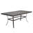  Outdoor 7-Piece Cast Aluminum Patio Dining Set with Square Table, 6 Swivel Rocking Chairs-362127587