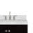 Cambridge Double Bathroom Vanity with Carrara Marble Top-88398658-130617047-130617050