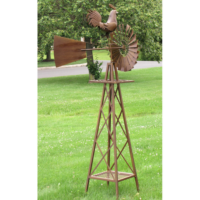 Metal Animals Windmill