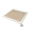 Carreau de mur et de plancher carré en porcelaine beige 8x8 Cadence (12,49 pieds carrés / caisse) - paquet de 29
