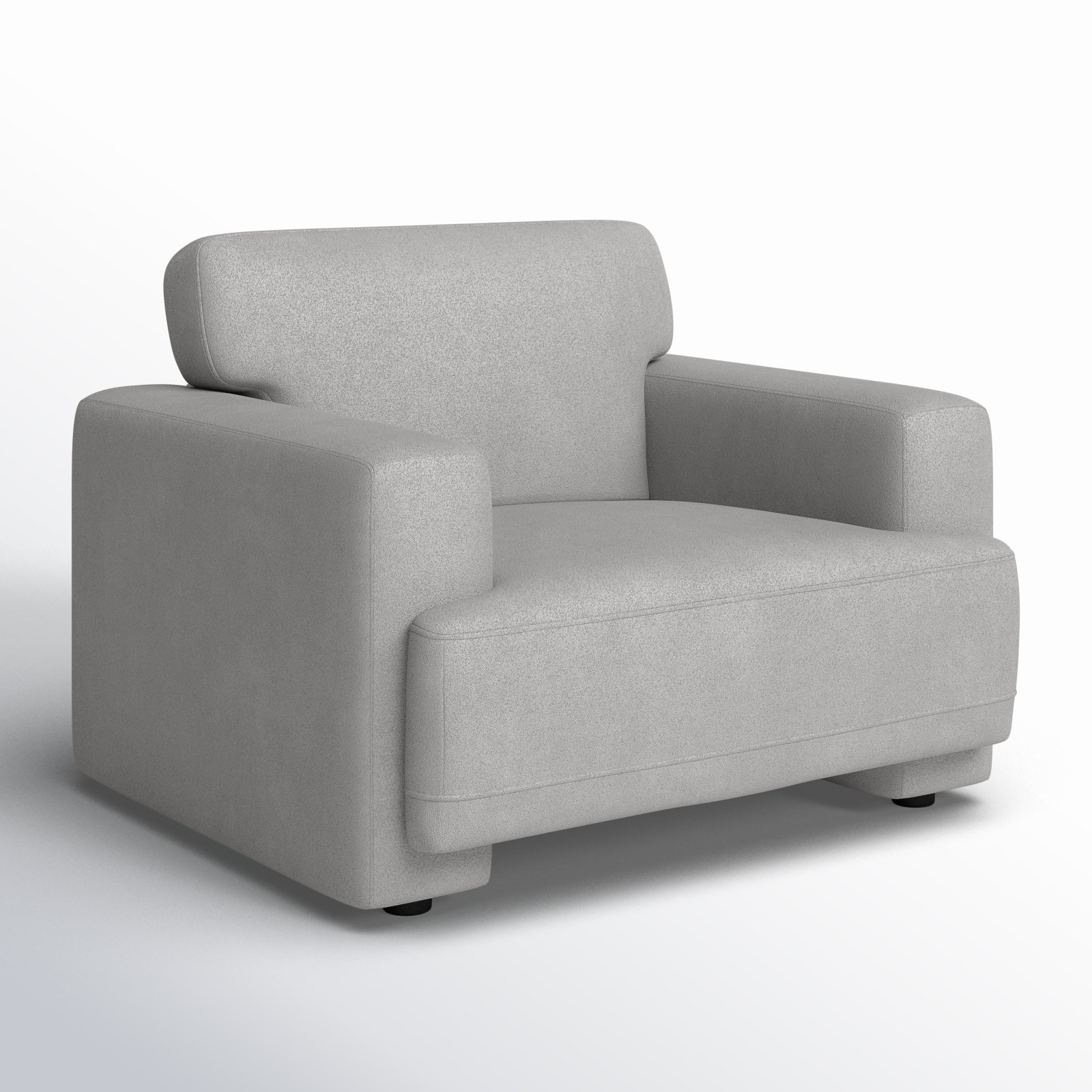 Ives Linen Armchair, Elite Dove Performance