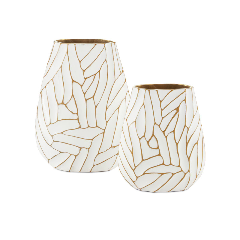 Ensemble de 2 vases Anika
