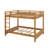Queen-Over-Queen Wooden Bunk Bed With Ladder & Guardrail, Perfect For Kids, Teens & Adults-1185685412