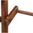 Rustic Wooden Wishing Well Planter For Yard Decoration With Hanging Bucket And Shade Beauty, 53X25x25 Bucket, 25 W X L 53 H, Brown Finish