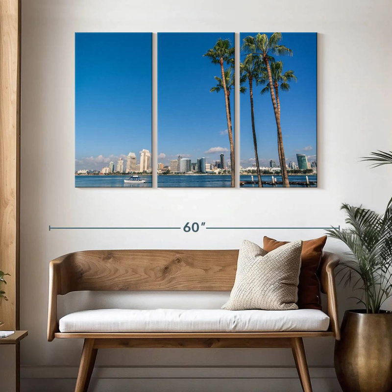 Horizon de San Diego, H 32 po x l 50 po