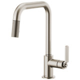 Litze® Pull-Down Faucet with Square Spout and Industrial Handle