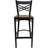 Cyrille 'X'' Back Metal Restaurant Barstool-1090846823-1108463366
