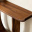 Console en bois massif de style ancien