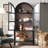 Black Solid Wood Display Cases-120881640
