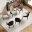 Chaise d'appoint rembourrée en similicuir Frania-1642740805-1650723337