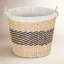 Panier décoratif en osier