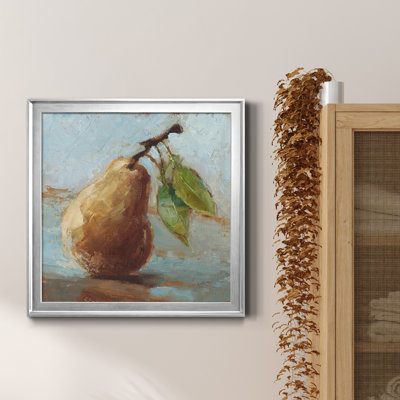 Impressionist Fruit Study II - Matted and Framed Under Acrylic Glass, Large Living Room Wall Art