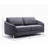 Yuina Gray Linen Sofa