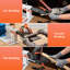 Belt Grinder Sander, 72 x 2-Inch Variable Speed Belt Polisher with VFD, 1500W 2HP Polishing