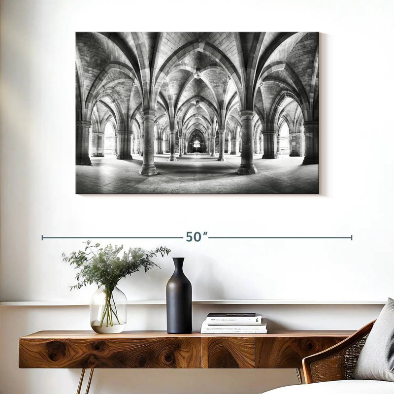 Lilie Glasgow Cloister Arches, 26" H x 39" W
