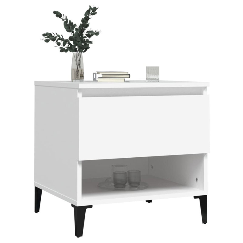 Nylan End Table, White