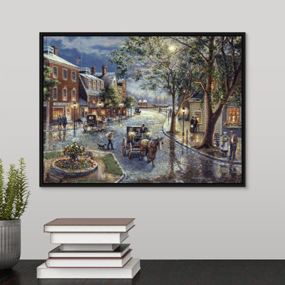 " Seaport Marketplace " by Jess Hager Painting Print