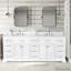 Base de meuble-lavabo double Adimar