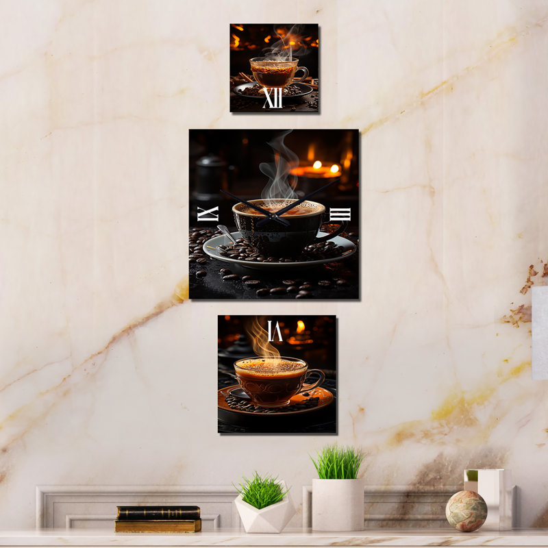 Sulender Metal Wall Clock