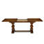 Ensemble de 11 pièces de coin-repas comprenant une table de salle à manger rectangulaire avec rallonge amovible et 10 chaises de salle à manger Parson en tissu kaki foncé, noyer antique-1306608968-1218732845-1218732847
