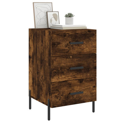 Mevsud 40cm W Iron Bedside Table