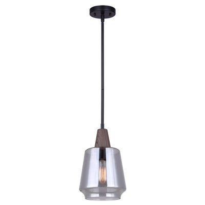 Matchett 1 - Light Black Bell Pendant