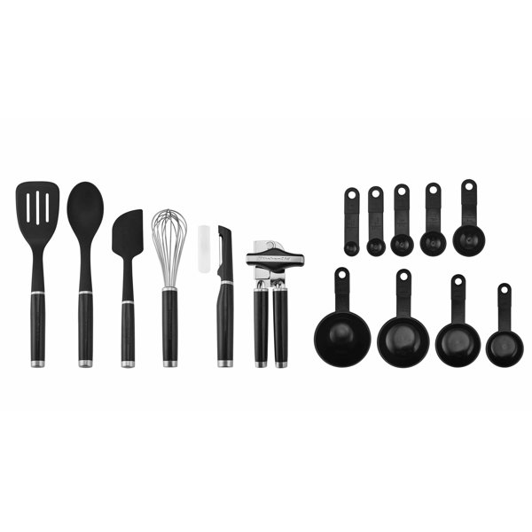 KitchenAid KitchenAid Universal Measuring Cup and Spoon Set, 9 Piece, Wayfair in 2023