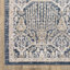 Tapis bleu marine / doré Goulart-1803075086