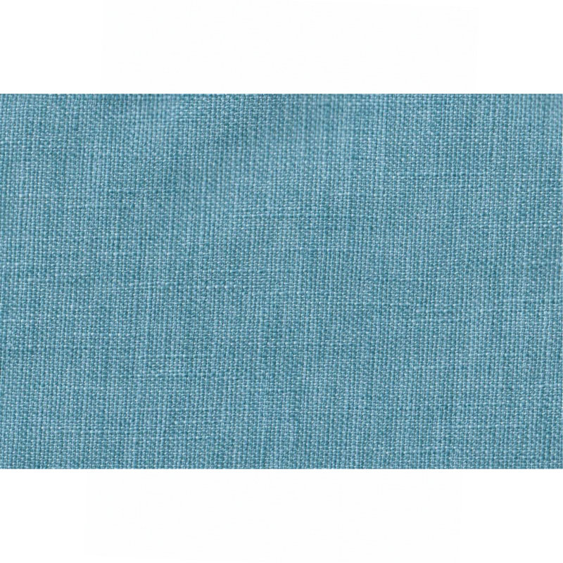 Moderne 3 pièces canapé de salon modulaire réversible avec repose-pieds capitonné en tissu de polyfibre, Polyfibre bleu