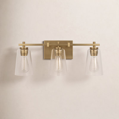 Noland 3 Light Seeded Dimmable Vanity Light