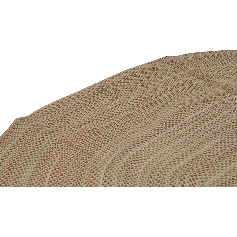 Hand Knotted Wool Area Rug in Straw