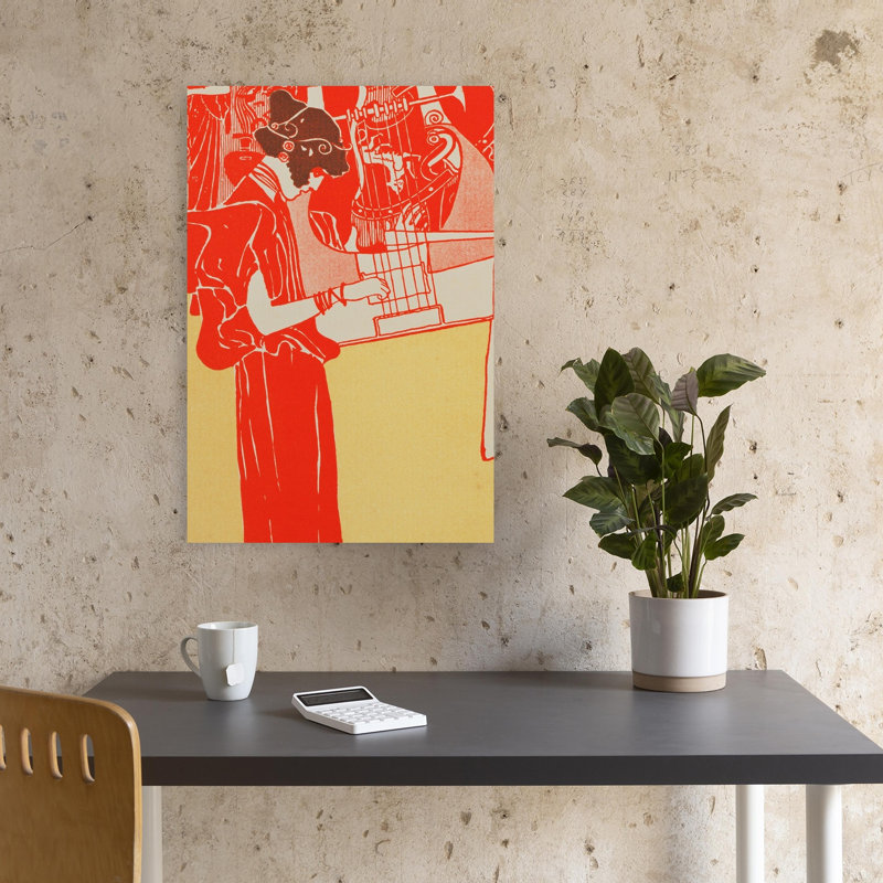 Musik Abstract Contemporary Wall Art Print, 45.72cm H x 30.48cm W