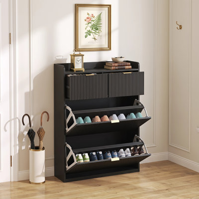 10 Pair Shoe Storage Cabinet