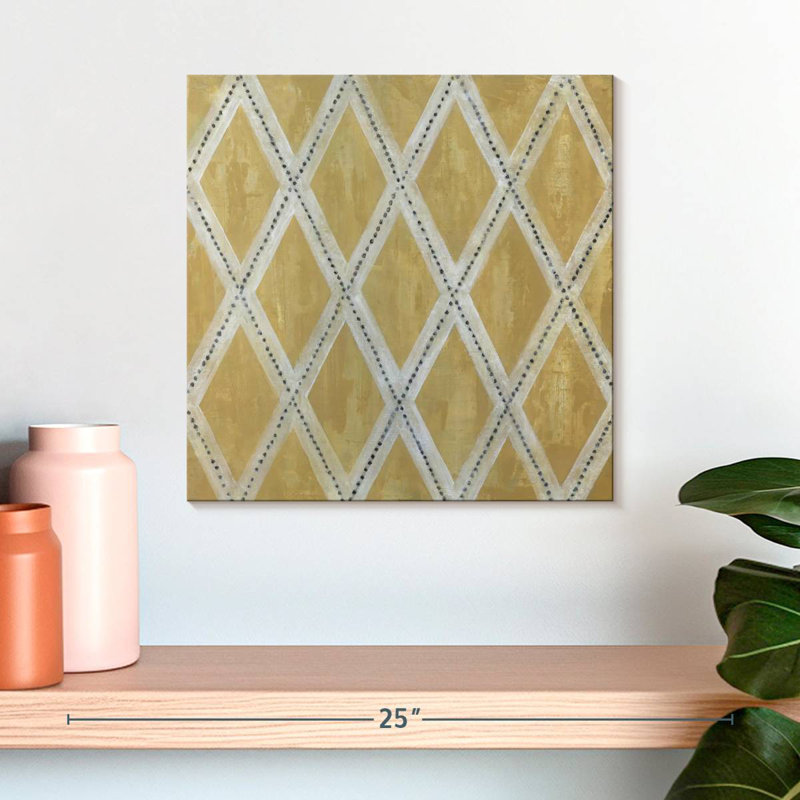 Geometric IV, 16" H x 16" W