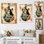 Cubism Guitar - Music Wall Art Prints-88505444-88505449