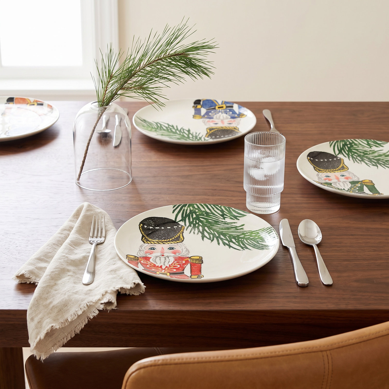Nutcrackers Assorted Salad Plate